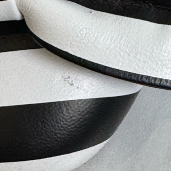 Kate Spade New York Wallace Bow Cap Toe Ballet Flats Black & White Size 9.5 - Picture 13 of 13